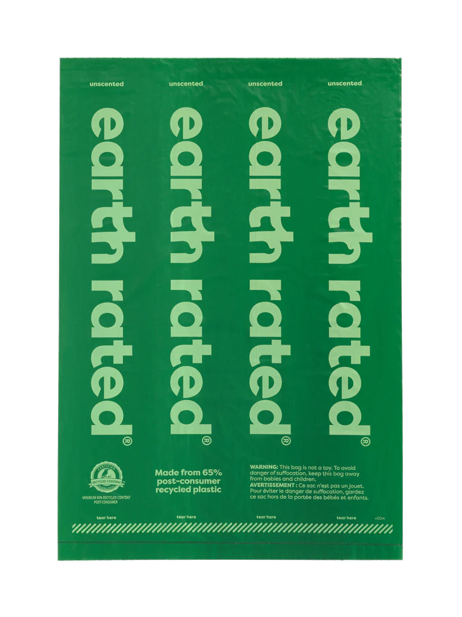 earth rated - 315 Bags on 21 Refill Rolls (Unscented)